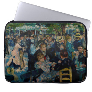 Capa Para Notebook Dança no Le Moulin de la Galette - Auguste Renoir