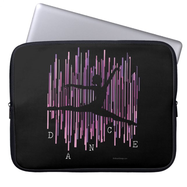 Capa Para Notebook Dançador de Linha (v4) (Frente)
