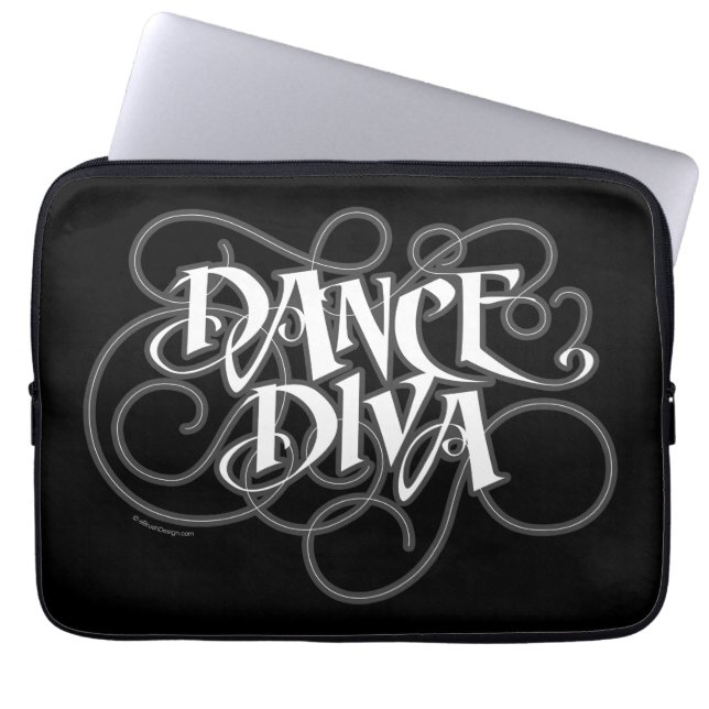 Capa Para Notebook Dance Diva (Frente)