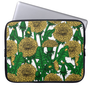 Capa Para Notebook Dandélio em branco