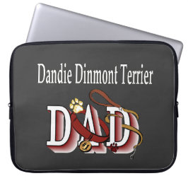 Capa Para Notebook Dandie Dinmont Terrier Pai