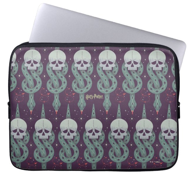 Capa Para Notebook Dark Mark Geometric Icon Pattern (Frente)
