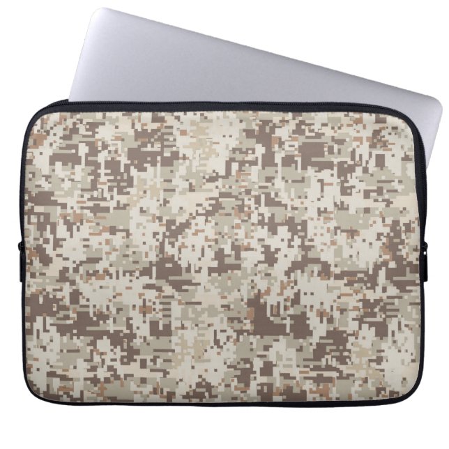 Capa Para Notebook Decoração da Camuflagem Digital do Estilo do Deser (Frente)