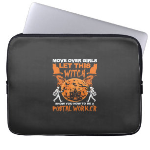 Capa Para Notebook Deem Lugar Garotas Deixem Trabalhador Postal Bruxa