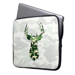Capa Para Notebook Deer Hunting Camo Buck
