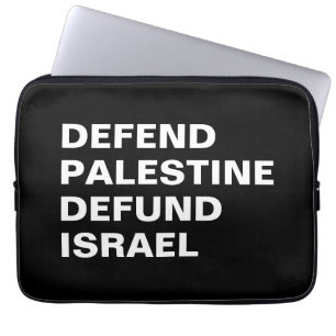 Capa Para Notebook Defender Palestina Destituir Israel - Anti-Israel