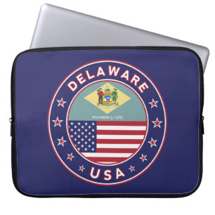 Capa Para Notebook Delaware, t-shirt Delaware, adesivo Delaware