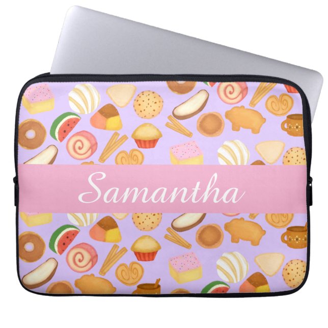 Capa Para Notebook Delicioso Pan Dulce Sweet Bread mexicano (Frente)