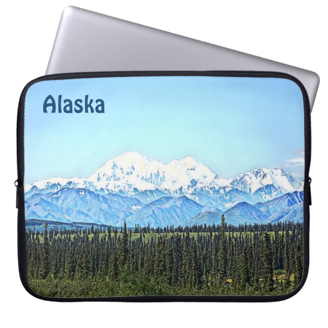 Capa Para Notebook Denali (Monte McKinley) (Frente)