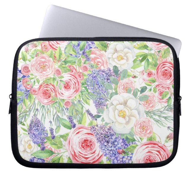 Capa Para Notebook Desenho da Flor Fácil (Frente)