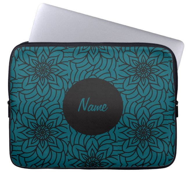 Capa Para Notebook Desenho de Mandala (Frente)