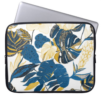Capa Para Notebook Desenho De Mão Tropical: Padrão Criativo Sem Olho