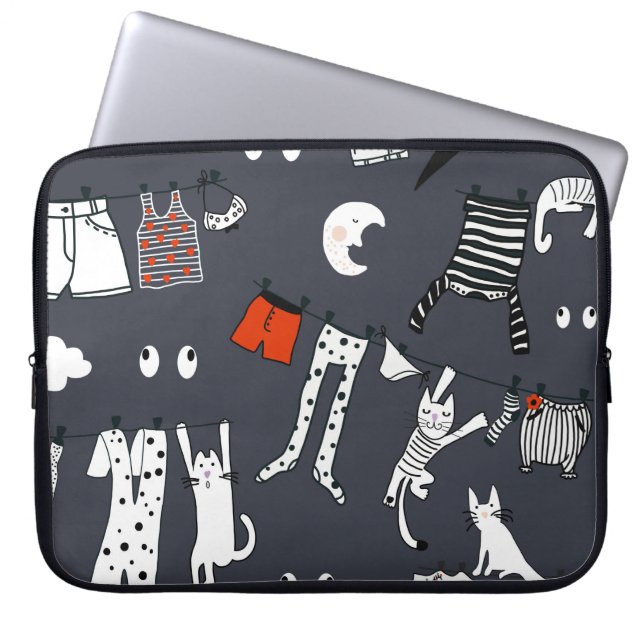 Capa Para Notebook Desenho gráfico bonito desenhado à mão, ilustrando (Frente)