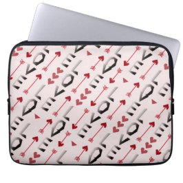 Capa Para Notebook Desenho Romântico Coração, Flecha & Amor