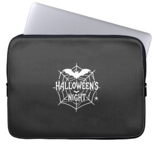 Capa Para Notebook Desenho Vetorial de Teia de Aranha de Morcego da N