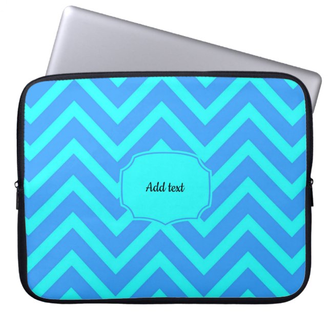 Capa Para Notebook Desenho zigue-zague colorido popular (Frente)