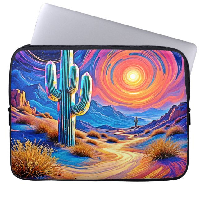 Capa Para Notebook Desert Sunset Glow (Frente)