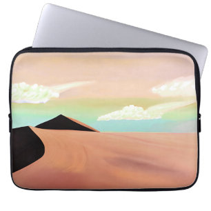 Capa Para Notebook Deserto do Sudoeste com Arte Minimalista de Dunas