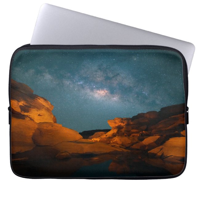 Capa Para Notebook Desertos | Sam Pan Bok Night Time Tailândia (Frente)
