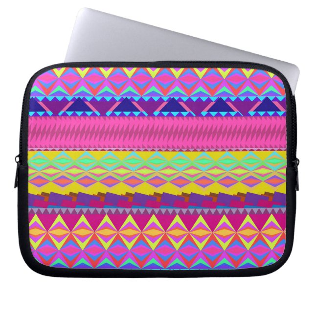 Capa Para Notebook Design asteca na moda bonito feminino de andes (Frente)