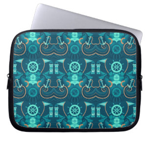 Capa Para Notebook Design azul náutico