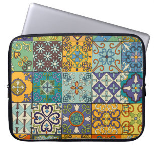 Capa Para Notebook Design Azulejo de Talavera Português