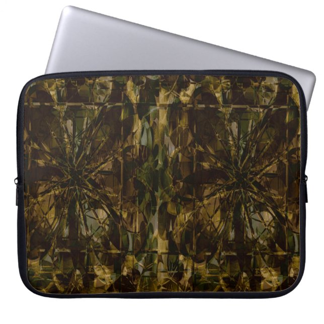 Capa Para Notebook Design da pétala do amante de Camo (Frente)