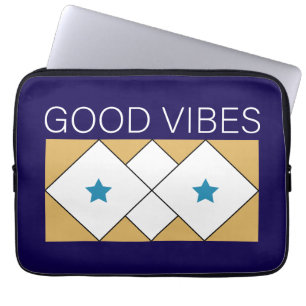 Capa Para Notebook Design de atualização de Vibes Positivas