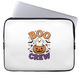Capa Para Notebook Design de Camisa de Halloween Abóbora Fantasma Fof