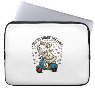 Capa Para Notebook Design de Camisa Vintage Amor de Patinete Funny Go