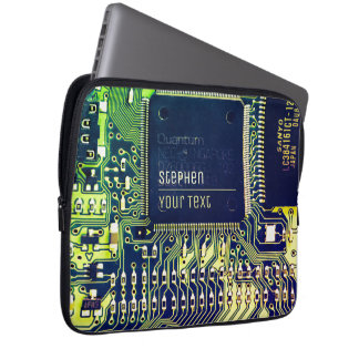 Capa Para Notebook Design de Circuito Impresso Moderno - Adicionar No