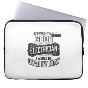 Capa Para Notebook Design de Citação de Gravura Vintage Eletricista E