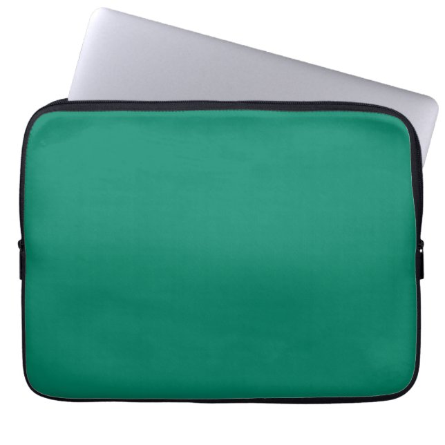Capa Para Notebook Design de cor verde azul escura Emerald (Frente)