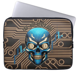 Capa Para Notebook Design de Fantasia | Cripto Btc | Motivação | Azul