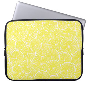 Capa Para Notebook Design de fatias de limão