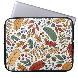 Capa Para Notebook Design de Folha de Folha de outono