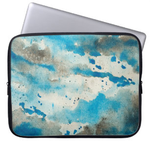 Capa Para Notebook Design de fundo de aquarela