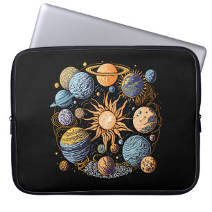 Capa Para Notebook Design de Gráfico do Sistema Solar