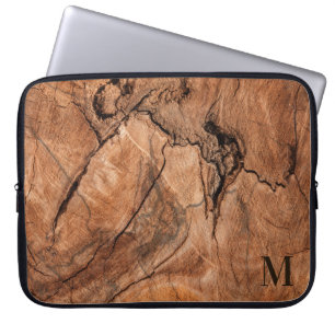 Capa Para Notebook Design de madeira de aparência natural