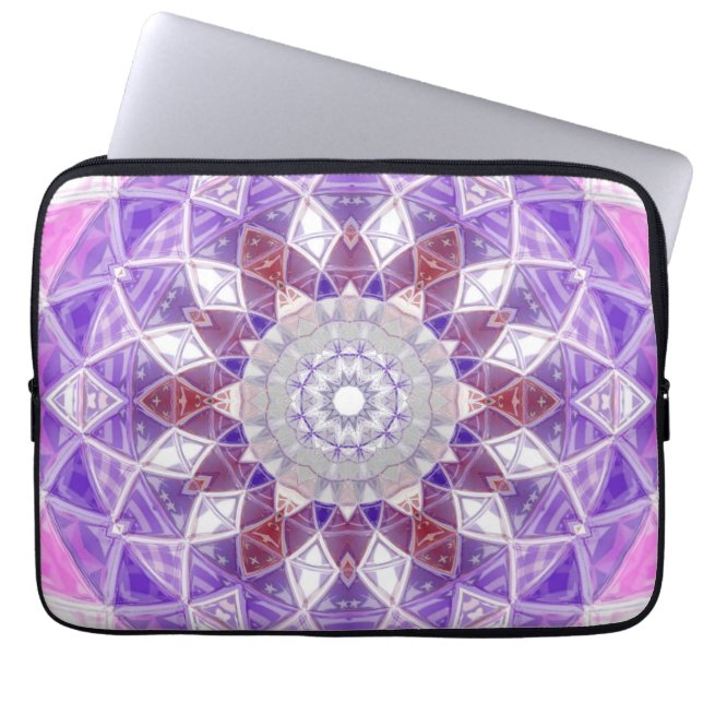 Capa Para Notebook design de mandala (Frente)