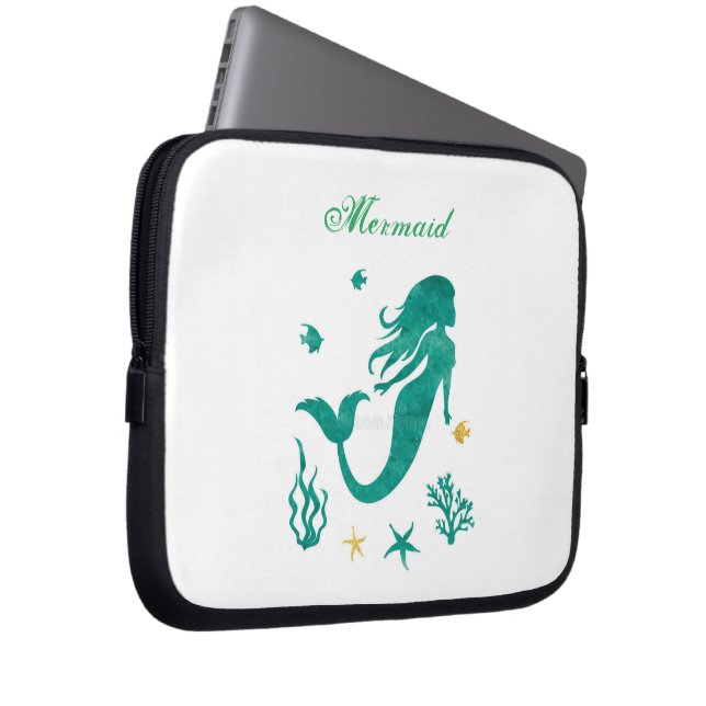 Capa Para Notebook Design de Mermaid (Frente Esquerda)