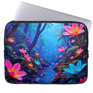 Capa Para Notebook Design de Oásis da Selva Eetérea