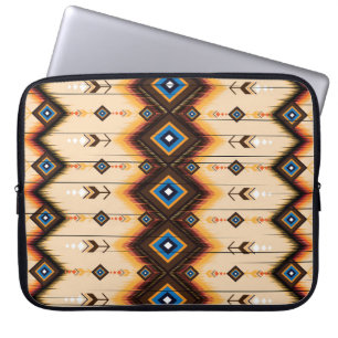 Capa Para Notebook Design de padrão geométrico abstrato, colheita;