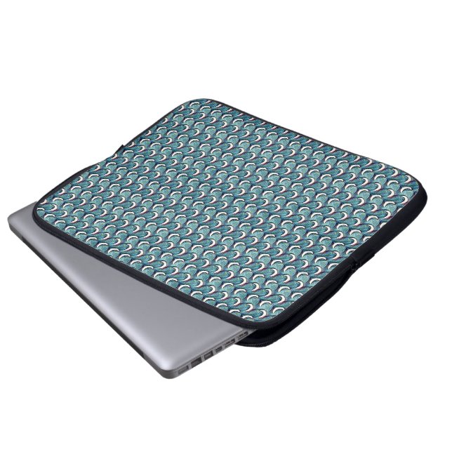 Capa Para Notebook Design de Padrão Geométrico Abstrato Mosaico 1321 (Frente Inferior)