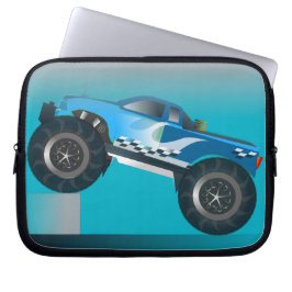 Capa Para Notebook Design do Monster Truck Speedway-lover