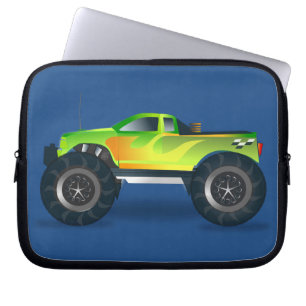 Capa Para Notebook Design do Monster Truck Speedway-lover