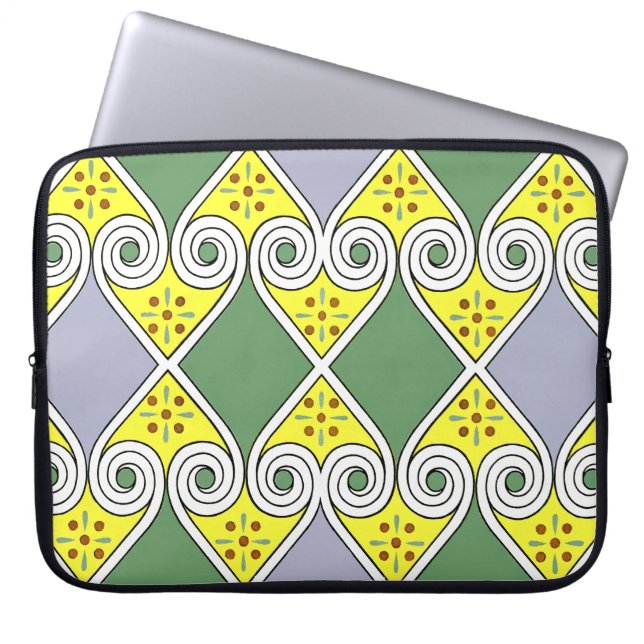 Capa Para Notebook Design Egípcio 9 em Emporio Moffa (Frente)