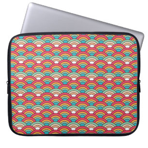 Capa Para Notebook Design Elegante de padrão sem costura tradicional