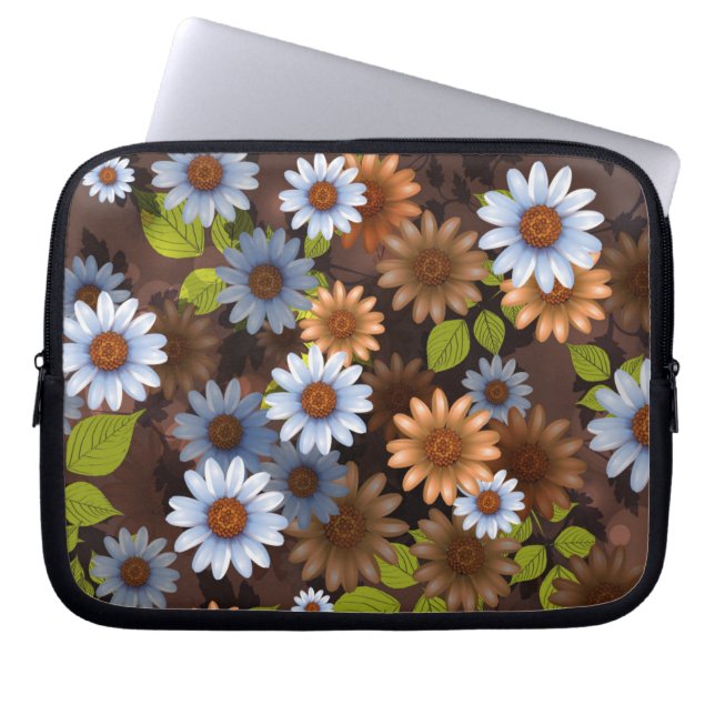 Capa Para Notebook Design Floral 2 (Frente)