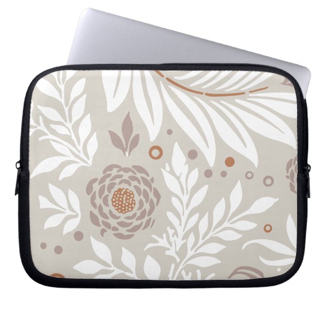 Capa Para Notebook Design floral 25 (Frente)